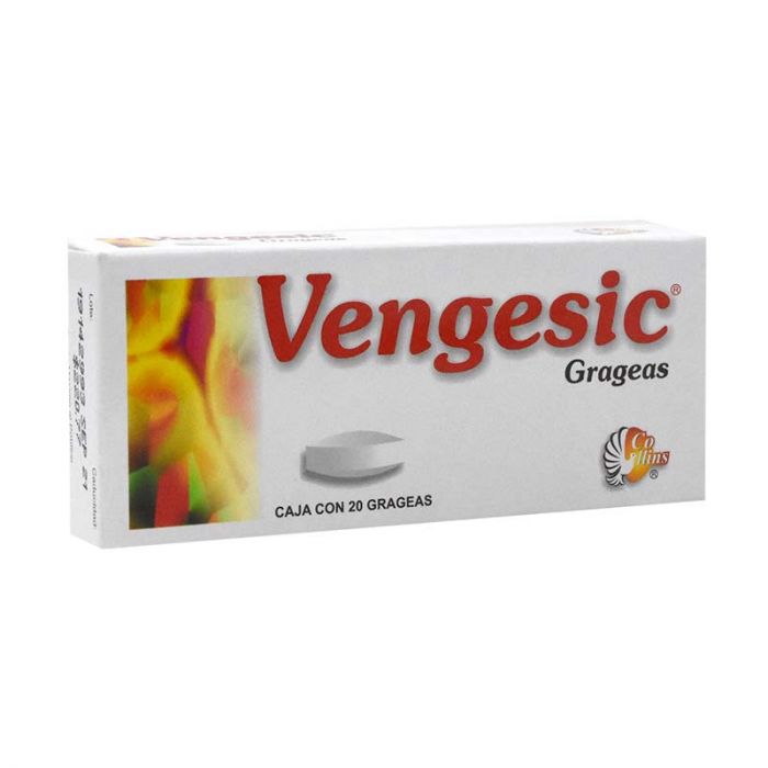 VENGESIC 20 GRAG 200/100/0.5 MG