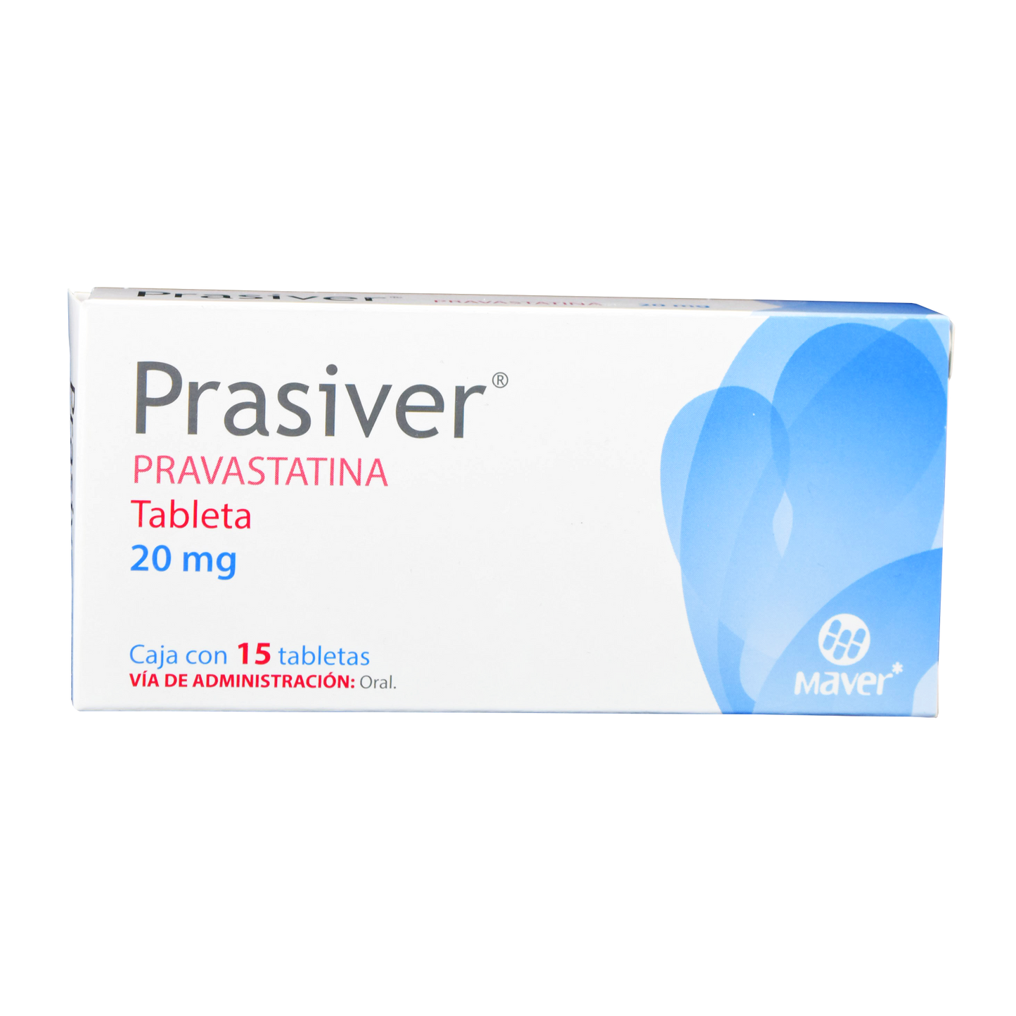 PRASIVER 15 TAB 20 MG