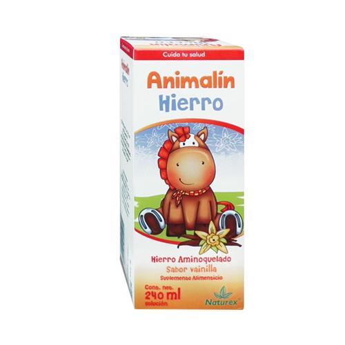 ANIMALIN HIERRO 1 SOL 133.2MG/240 ML