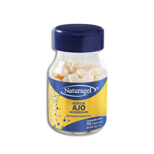 AJO SIN OLOR 100CAPS 520MG