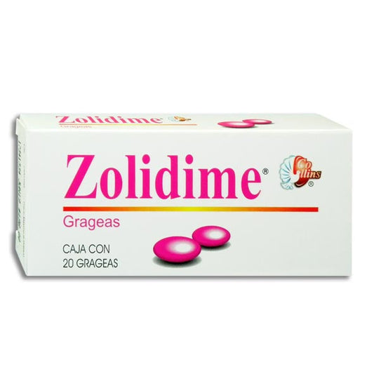 ZOLIDIME 20 GRAG 200/100/0.5 MG
