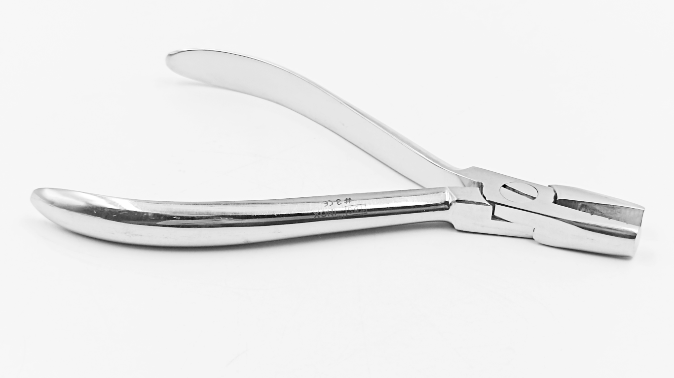 Pinza de la rosa con ranura de guía