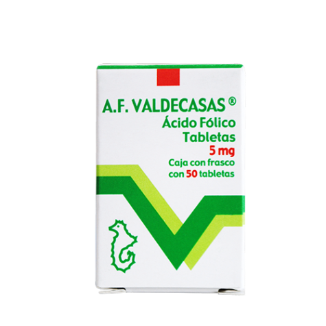 A.F. VALDECASAS 5MG TAB  50 ( ACIDO FOLICO )