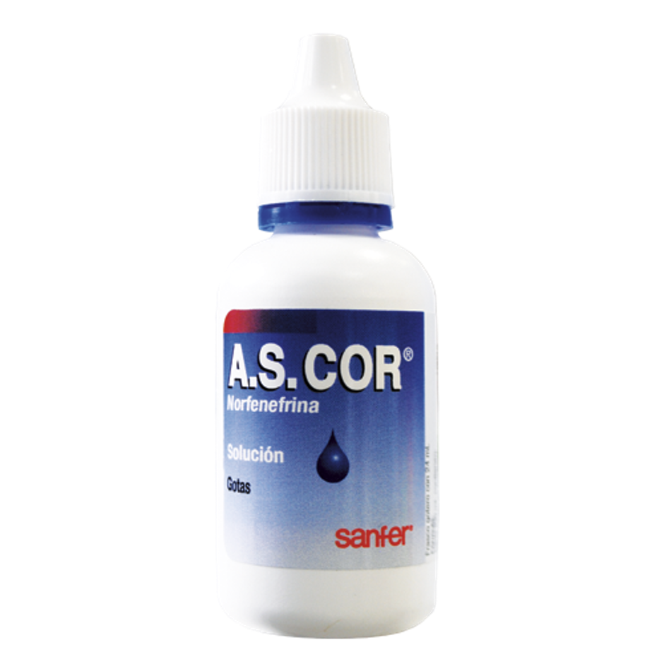 A S COR  GOT 24ML ( Norfenefrina )