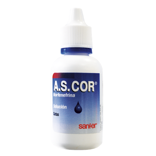 A S COR  GOT 24ML ( Norfenefrina )
