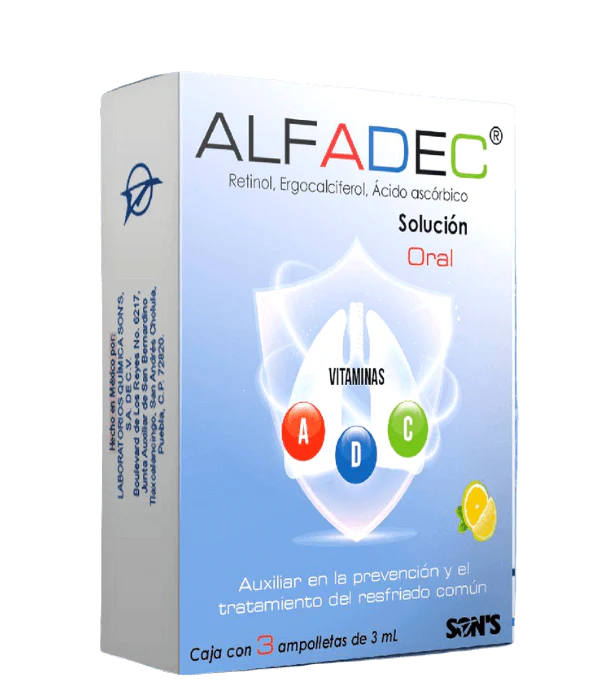 ALFADEC 1 SOL C/5 AMP 3 ML