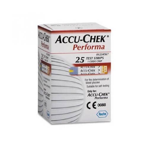 Accu-Chek Performa Tiras  25 Pzs
