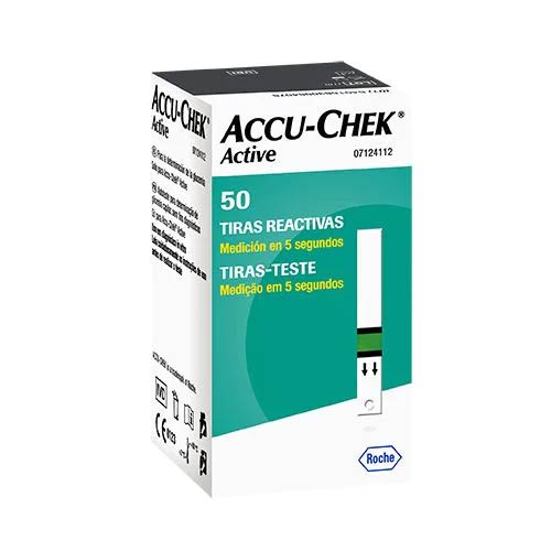 ACCU-CHEK ACTIVE  CAJA C/50 TIRAS