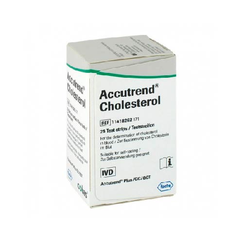 ACCUTREND COLESTEROL CAJA C/25 TIRAS