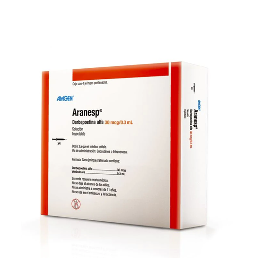 Aranesp (Darbepoetina alfa) 30mcg/0.3ml