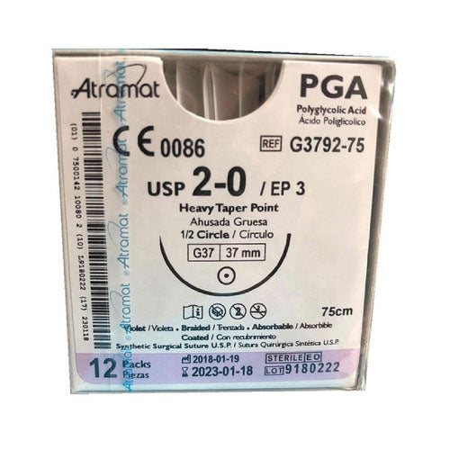 Ácido Poliglicólico USP 2-0/EP 3