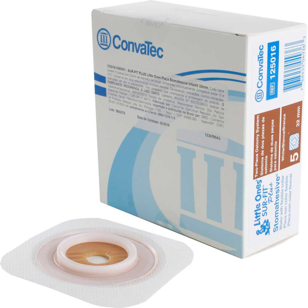 Convatec (Placa colostomía flexible) Cont 5 placas