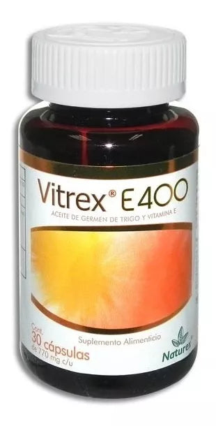 VITREX E400 30 CAPS 750 MG