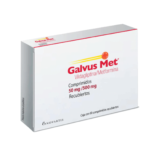 Galvus Met (Vildagliptina, Metformina) 50mg/850mg