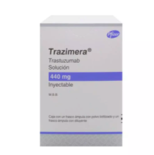 TRASTUZUMAB, TRAZIMERA 440 MG SOLUCION INYECTABLE