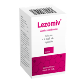 ACIDO ZOLEDRONICO LEZOMIV 4 MG/ 5ML SOL INYEC