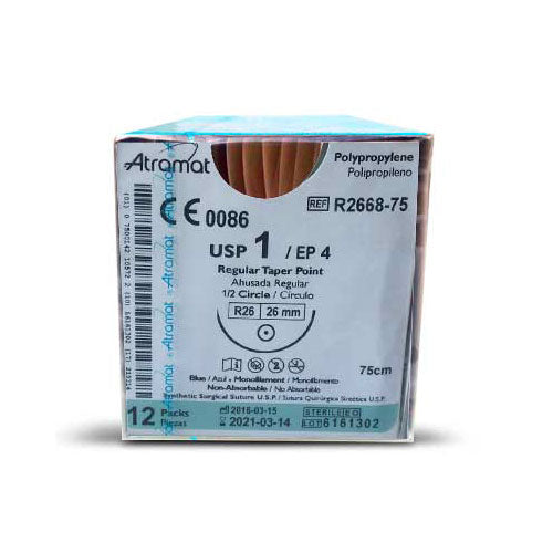 ÁCIDO POLIGLICOLICO USP 1/EP4  26MM