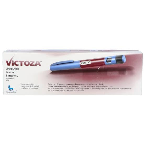 Victoza ( Liraglutida )  6 mg / ml Caja C/2 Plumas 3 ml