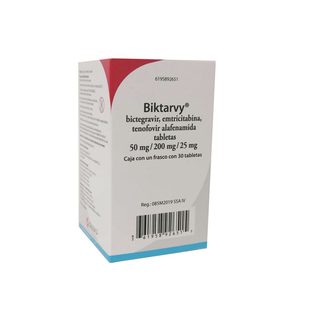 Biktarvy 50mg/200mg/25mg