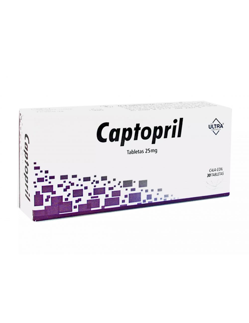 Captopril Tab 25mg Cja c 30 tabs