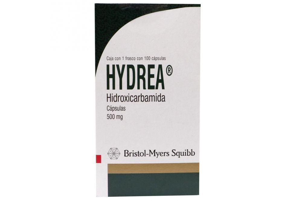 Hydrea 500 mg Caja Con 100 Cápsulas ( Hidroxicarbamida )