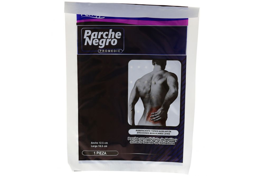 PARCHE NEG BELLADO 12 PZAS .16/.17/.23 G