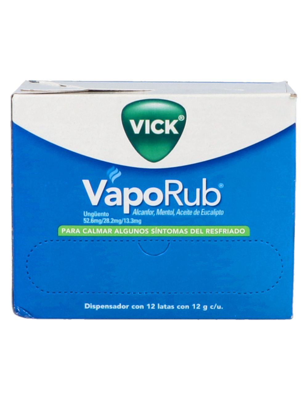 VICK VAPORUB 12 GRS EXH C/12 LAT