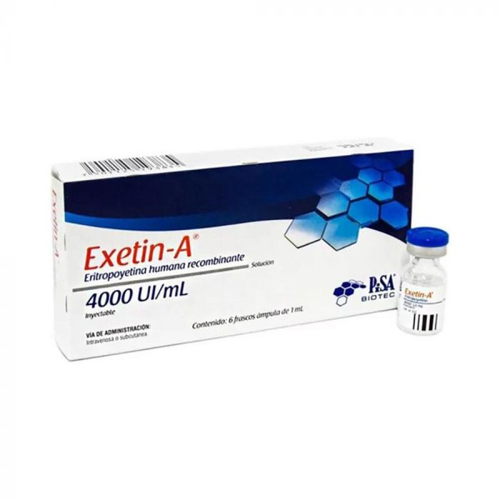 Exetin-A sol iny 4000 c/6 amp
