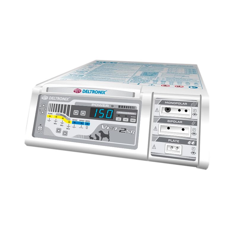Unidad de electrocirugía de alta frecuencia Deltronix veterinario 150 w