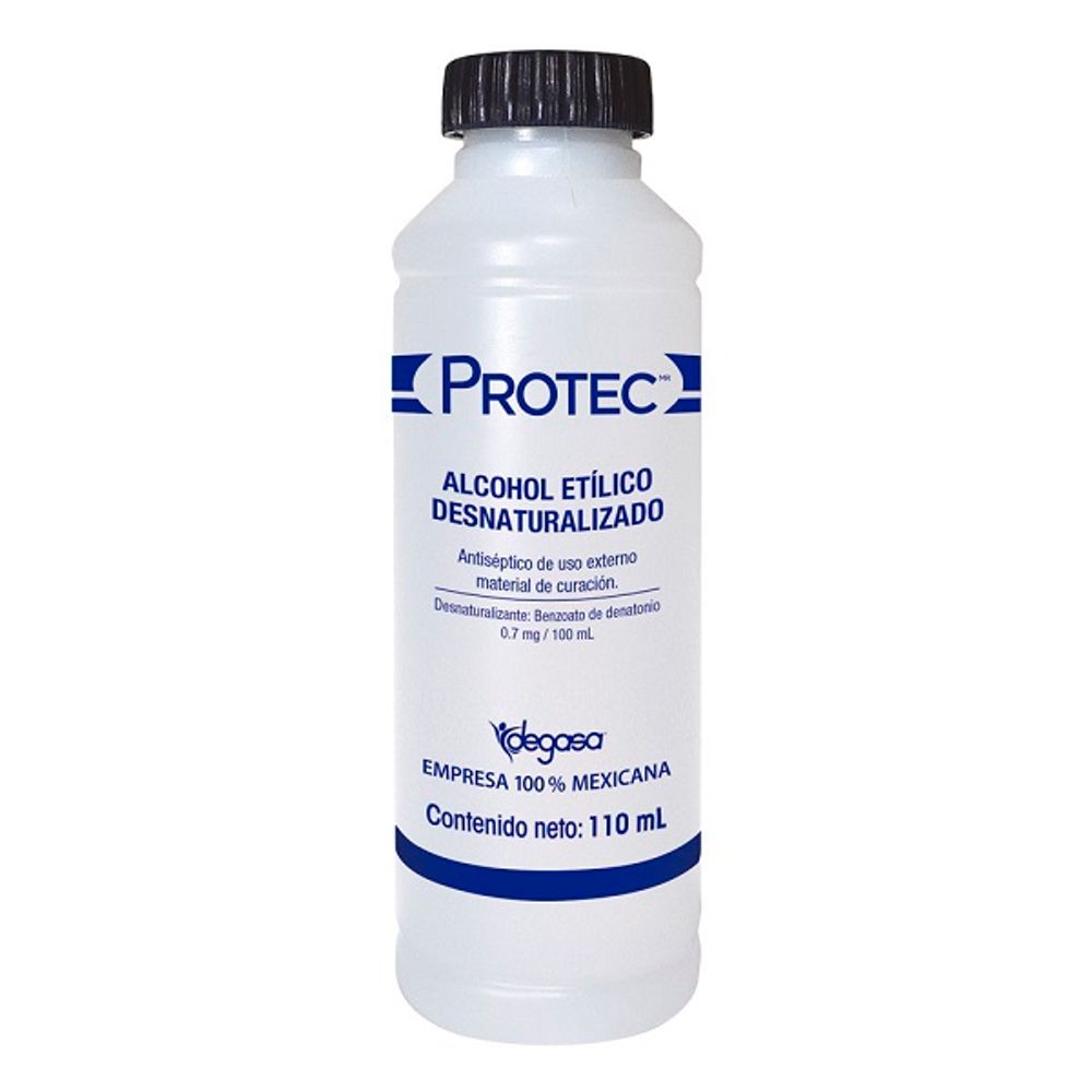 Alcohol etílico desnaturalizado Protec 110ml