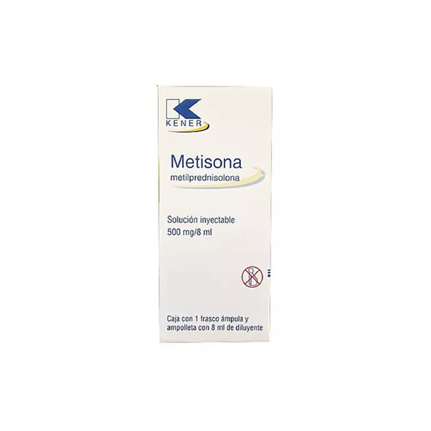 Metilprednisolona Sol iny 500mg/8ml Fco amp