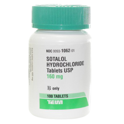 SOTALOL 160 MG 100 TAB