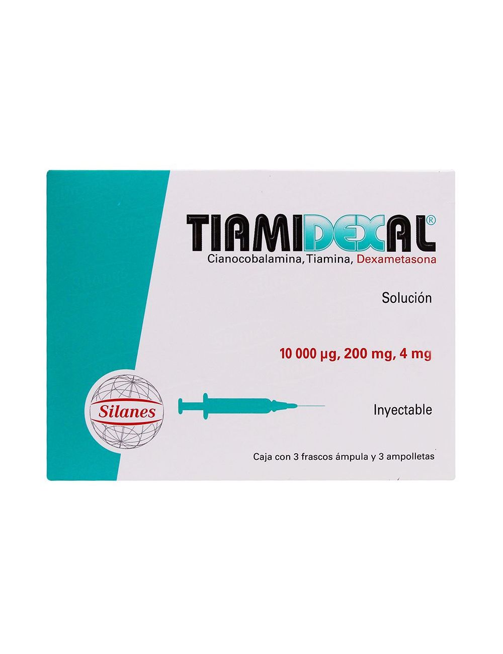 TIAMIDEXAL 3 FA 4/200/10 MG