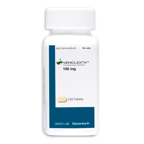 Venclexta (Venetoclax) 100mg Cja Fco c/120 tabs