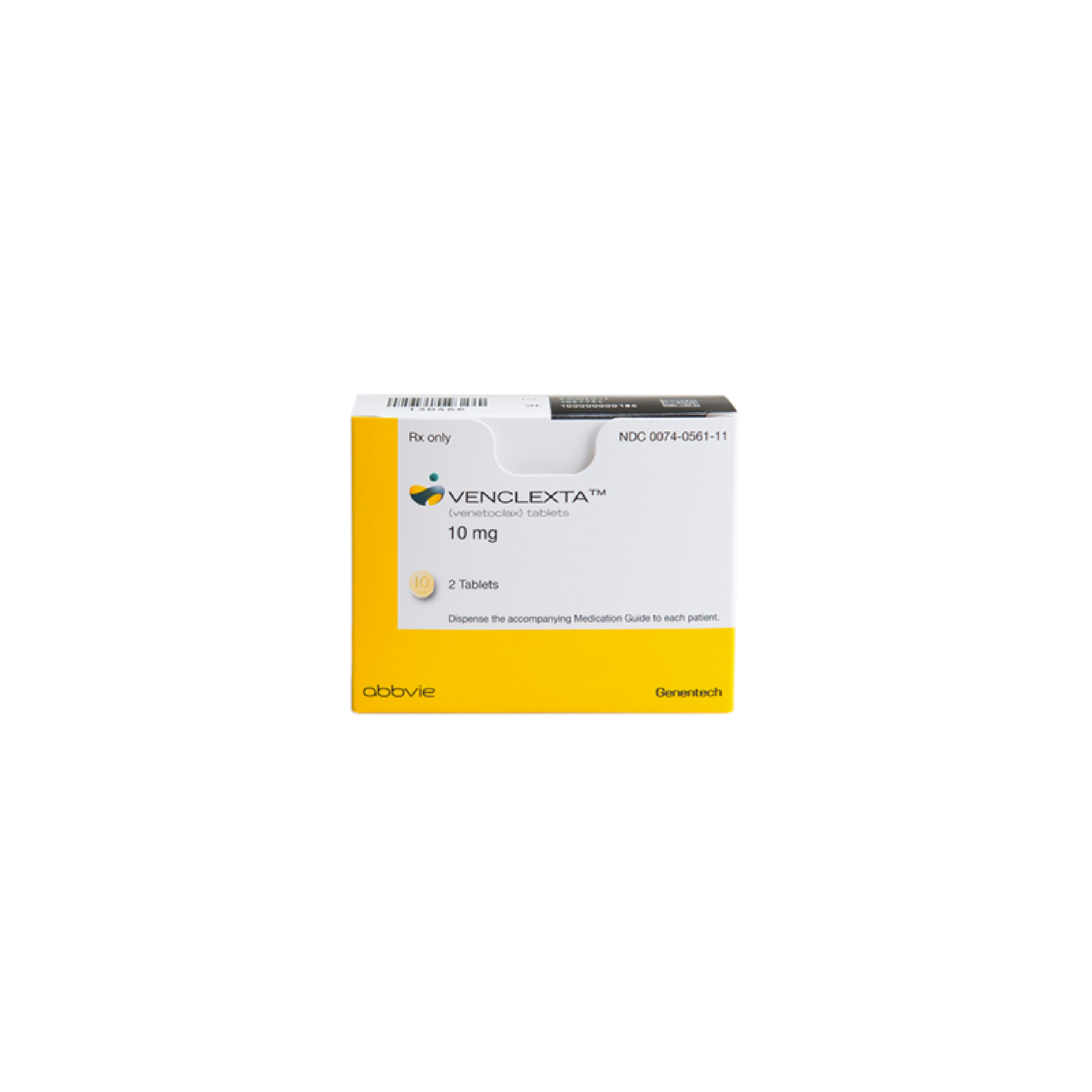 Venclexta (Venetoclax) Tabs 50mg Cja 7 tabs