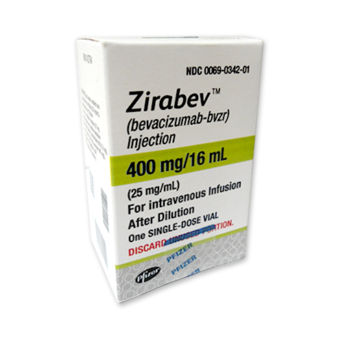 Zirabev (Bevacizumab-bvzr) Sol iny 400mg/16ml 1 iny
