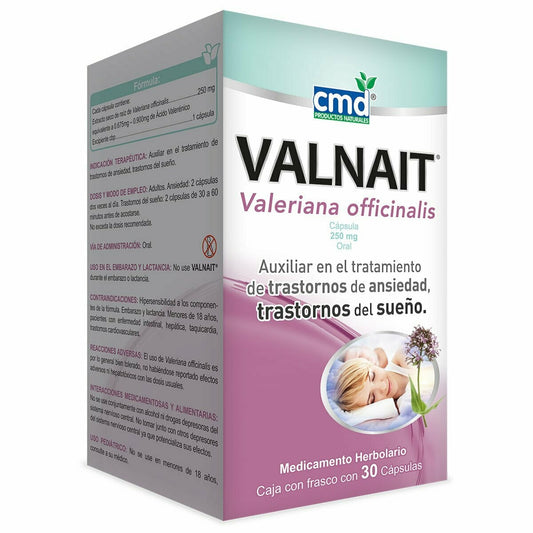 VALNAIT 30 CAPS 250 MG