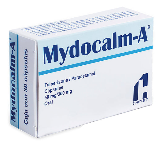 MYDOCALM A 30 CAPS 300 MG/50 MG