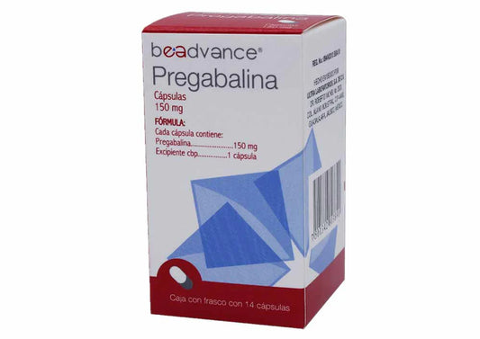 PREGABALINA 14 CAPS 150 MG