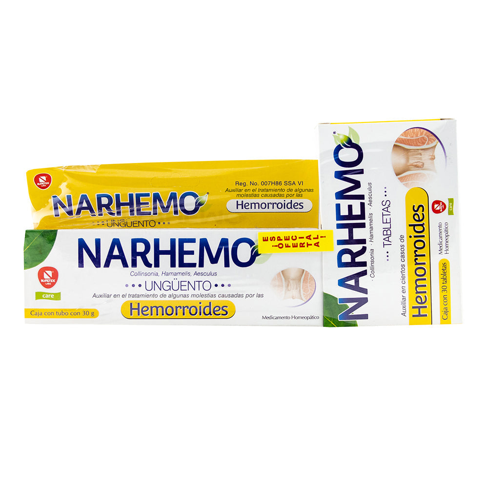 NARHEMO DUOPACK 30 TAB 30 G