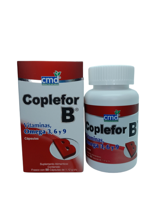 COPLEFOR-B 50 CAPS 10/10/5/.006/20 MG