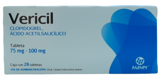 VERICIL 28 TAB 100/75 MG
