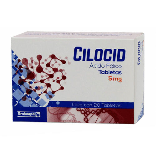 CILOCID (ACIDO FOLICO) 20 TAB 5 MG