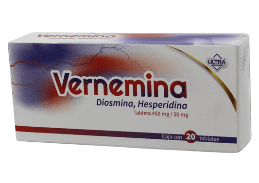 VERNEMINA 20 TAB 450/50 MG