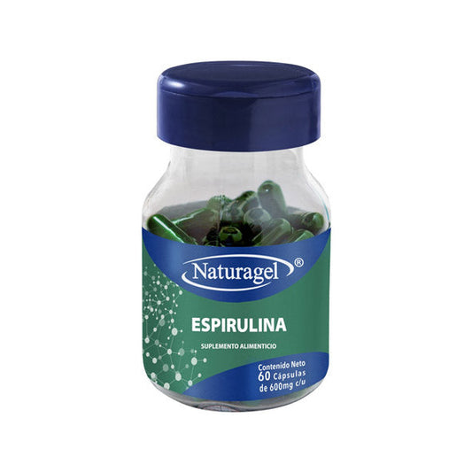 ESPIRULINA 60 CAPS 600 MG