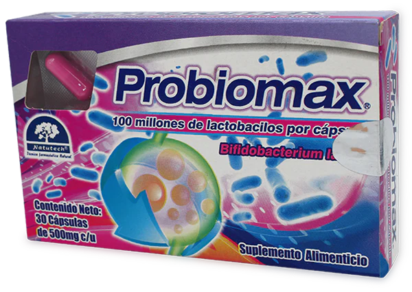 PROBIOMAX 30 CAPS 2.5/10/10/500 MG