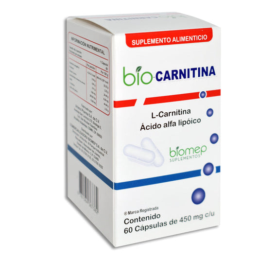 BIO L CARNITINA 30 CAPS 520 MG