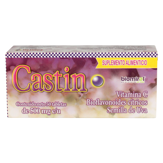 CASTIN 50 TAB 10/8.80/2/500 MG