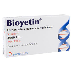 Bioyetin sol iny 2000 Uds c/6 fco amp liof