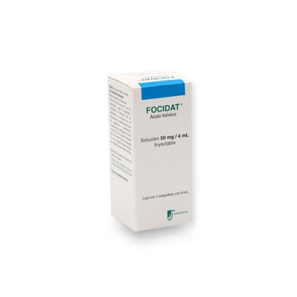 FOCIDAT 50 MG/ 4ML SOL INY